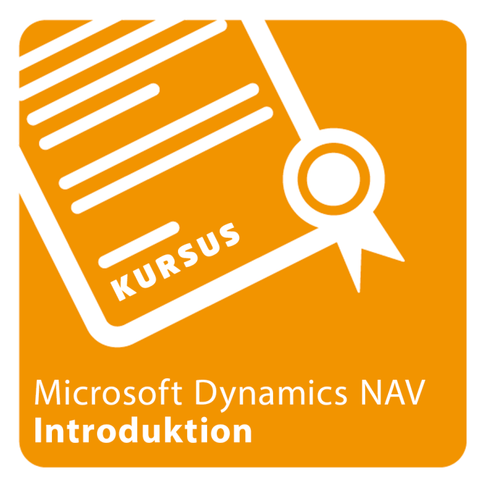 Kursus Microsoft Dynamics NAV Introduktion