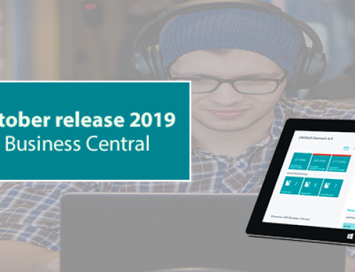 What’s new i Dynamics 365 Business Central – oktober release 2019?